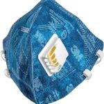 Máscara De Proteção Respirador Dobrável Contra Poeira Com Válvula Pff2 9822 3m