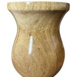 C Cuia de Imbuia personalizada para ações corporativas, eventos e relacionamento empresarial.