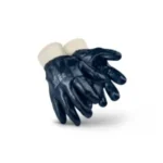 LUVA NITRILON AZUL P/MALHA NP 1002 TAM 09 SUPER SAFETY CA49435 (tamanhos 7/8/9/10) display c/ 12 pares