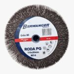 RODA LIXA PG 115 X 20 ROSCA FEMEA M14 GRAO 180 (574), x1753