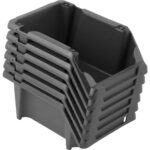 Gaveteiro plástico, nº 3, 8,0 cm x 10,4 cm x 17,6 cm, modelo prático