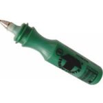 MARCADOR ECOLOGICO CANETÃO C/ESF 3MM VERDE BADEN